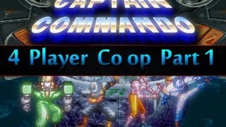 Captain Commando 4 Player Co op Pt 1 Profile