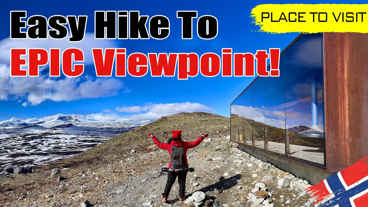 Snøhetta Viewpoint, Dovrefjell - Norway Travel Guide, 4k