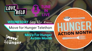 LOVE+RELO | Move For Hunger Telethon!!