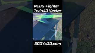 NEBU-Fighter Twin40mm EDF Vector, 3D printed Fun-Machine