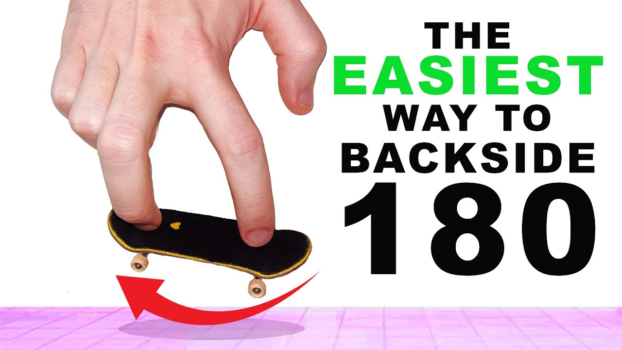 Как сделать поворот на 180 градусов на фингерборде