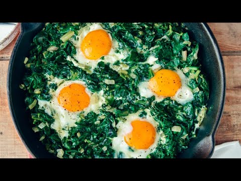 fried-eggs-with-spinach