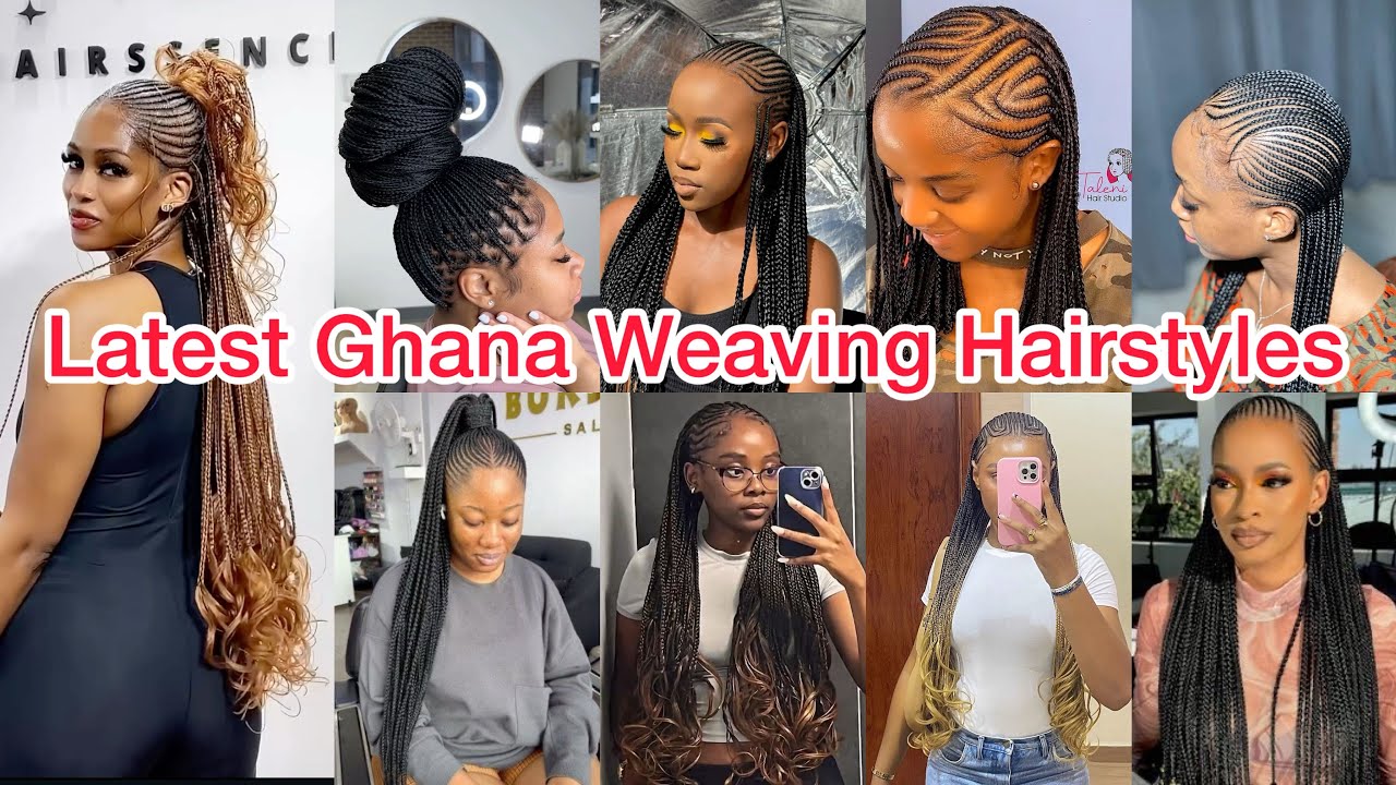 🔥120+ New & Most Trending Ghana Weaving Braids Hairstyles ‼️Best African Styles🤗
