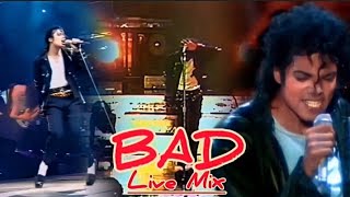 Download lagu Michael Jackson - BAD Live Mix (1987-1992)