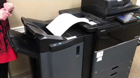 Banner Print on Toshiba e-studio7506ACT