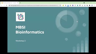 MBSI Insight into Bioinformatics Workshop 2: Identifying Organisms by their Genetic Code