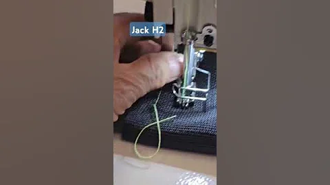 Jack H2 / H5  Walking Foot Industrial Sewing Machine Direct Drive 8 Layers Heavy Fabric