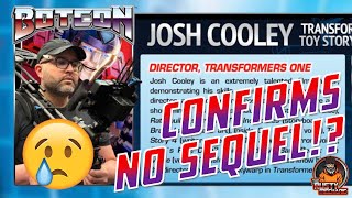 BotCon 2025 Transformers One Q&A with Josh Cooley Jinny Chung and Jon Bailey confirms NO SEQUEL