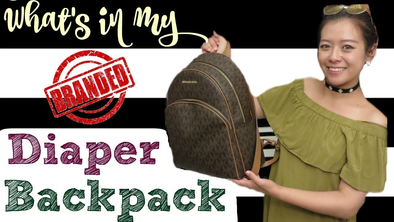 mk backpack diaper bag