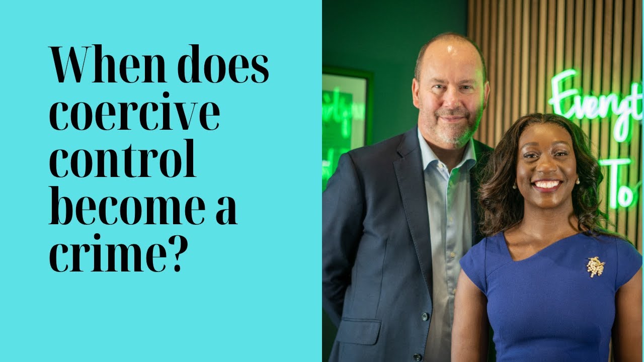 When does coercive control become criminal?