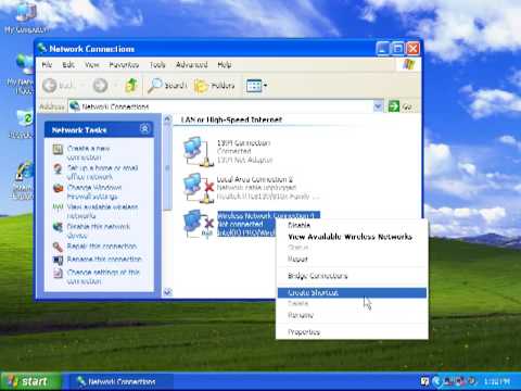 How to connect Windows XP to your wireless network