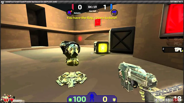 Unreal Tournament "4" CTF-Incinerator Alpha