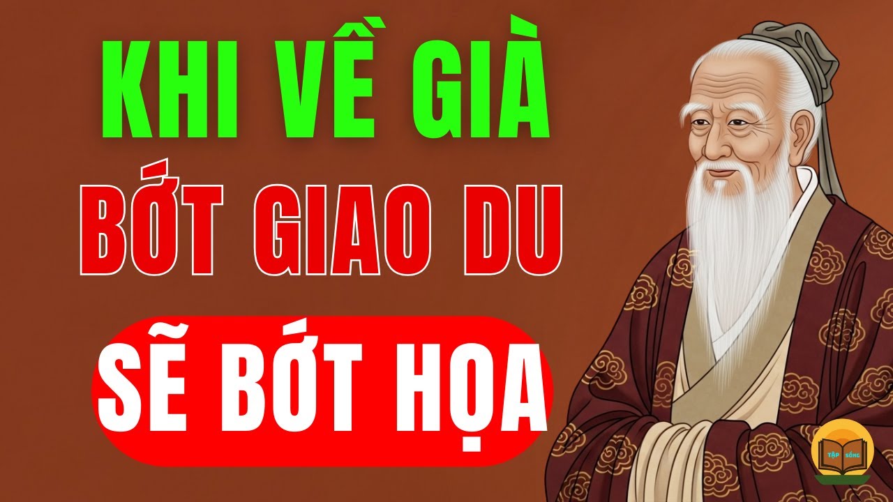 Cổ Nhân Dạy: Hãy Bớt Giao Du Khi Về Già Bạn Sẽ An Yên | Tập Sống