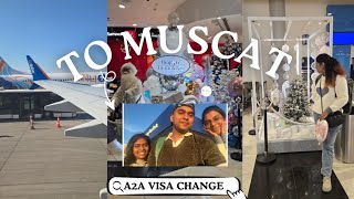Visa renewal process | Dubai to Muscat A2A process ✈️ | Malayalam vlog
