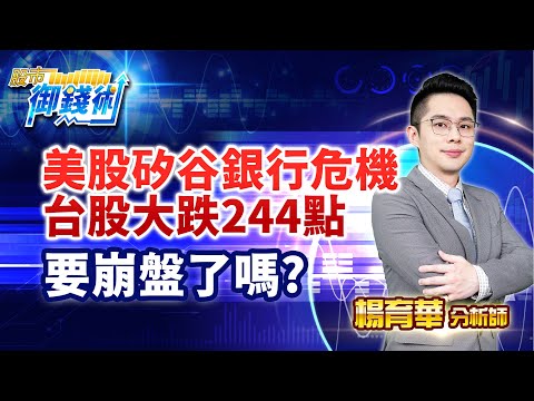 2023.03.10【美股矽谷銀行危機 台股大跌244點 要崩盤了嗎? 】#楊育華 #股市御錢術