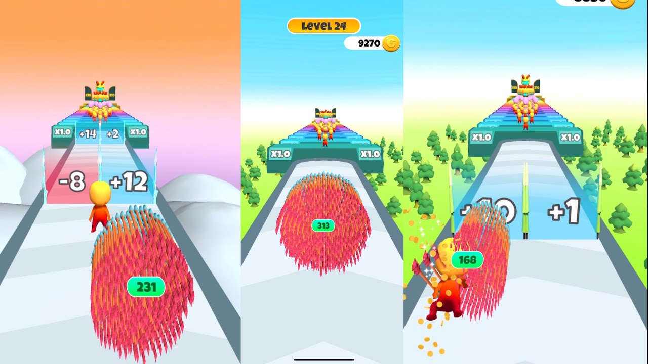 ALL Levels Arrow Fest - Gameplay Walkthrough Level #21-25