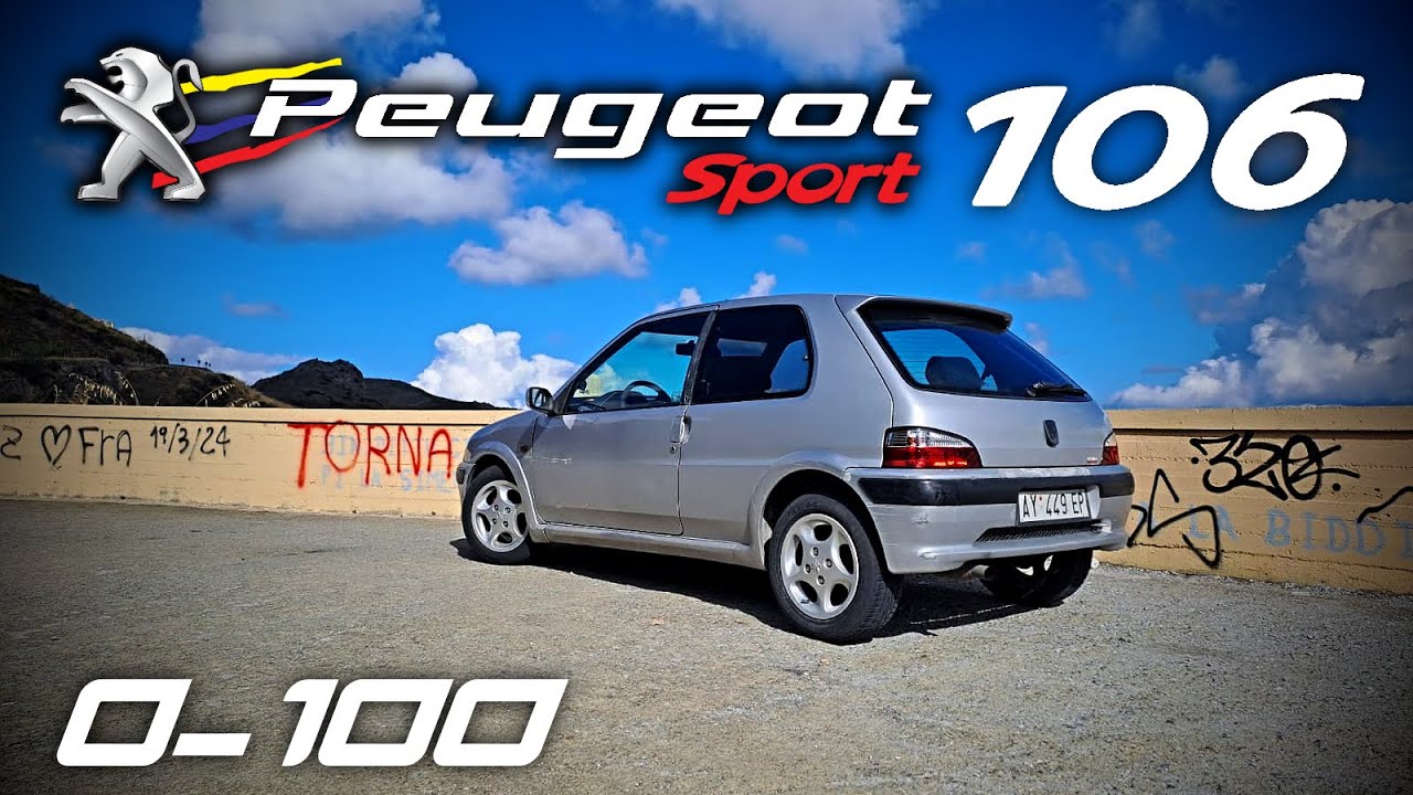 Peugeot 106 1.4 Sport 1998 | 0-100Kph pull