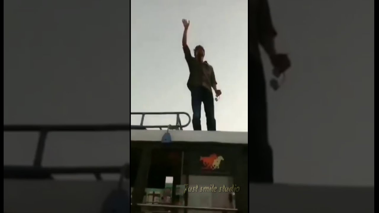 Thalapathy Vijay Taking Selfie Video With Fans |Master Shooting Spot Video