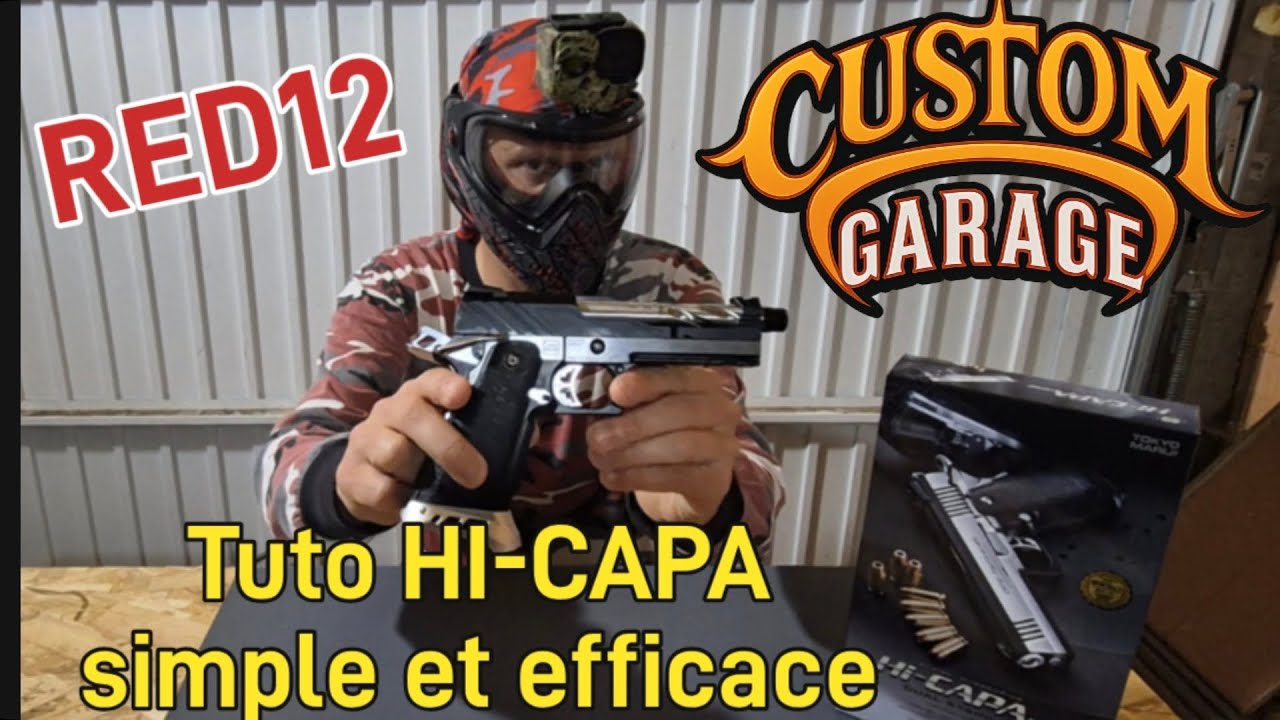 Custom Simple & Efficace pour ton Hi-Capa Tokyo Marui 🔧 | Bienvenue dans le CUSTOM GARAGE !