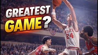 1974  Maryland vs NC state basketball Thompson vs Lucas Acc Championship Basketball Maryland Vs Nc State 1974