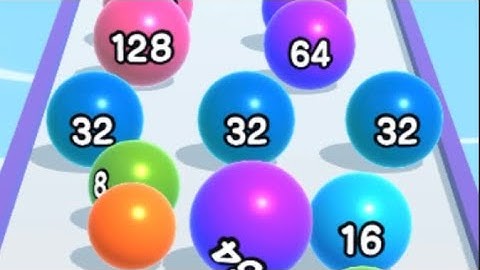 BALL RUN 2048  - All  Levels Gameplay IOS  (Levels 179-183).