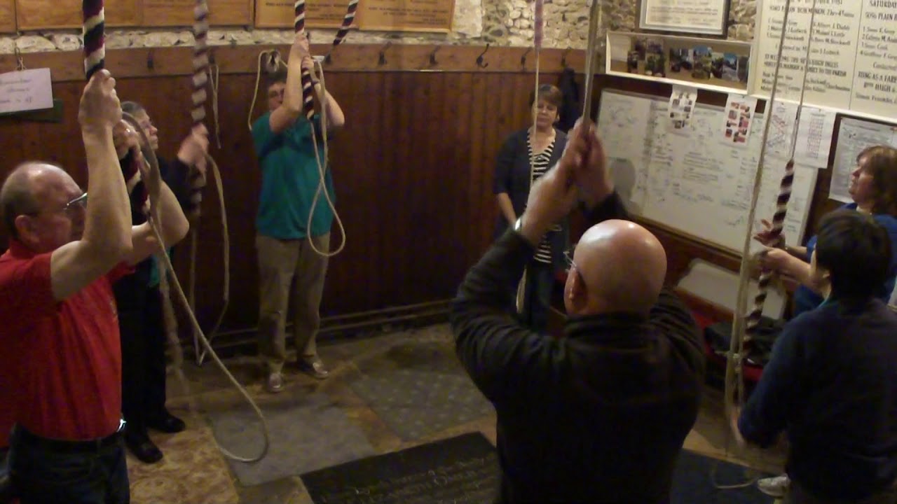 Bell Ringing at St Peter's in Thanet - 9th March 2014 - YouTube