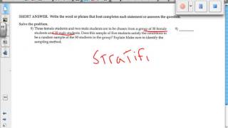 Male-female Stratified sample.mov