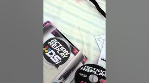 Unboxing Action Replay DSI (New Version)