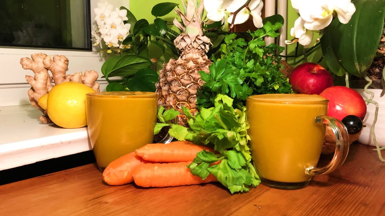 Parsley Pineapple Carrot Juice Take 3 YouTube