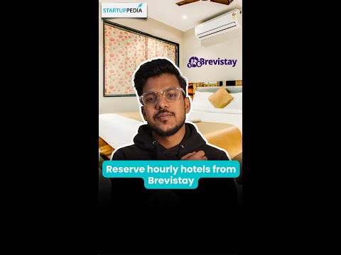 Reserve hourly hotels from Brevistay | Hourly Hotels | any time check ins | Startup Pedia - video from Startup Pedia
