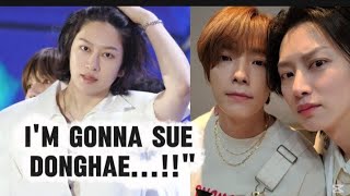 Heechul Finally “Sues” Donghae After Endless banter #donghae #heechul