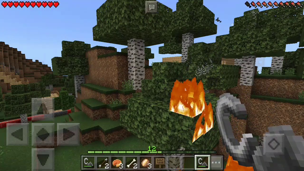 Disable fire spreading in Minecraft Realm or Server - YouTube