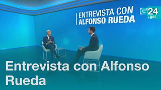 Entrevista co presidente Alfonso Rueda na Televisión de Galicia