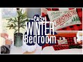 A Cozy Winter Bedroom | Christmas Farmhouse Decor & Decorate with Me! 2021