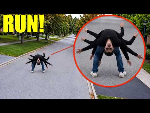 If you see this Thing with 8 arms on your Street, Run away FAST! (He is DANGEROUS!)