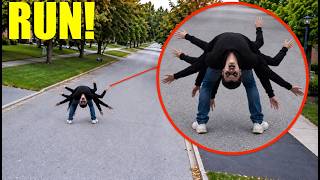 If you see this Thing with 8 arms on your Street, Run away FAST! (He is DANGEROUS!)
