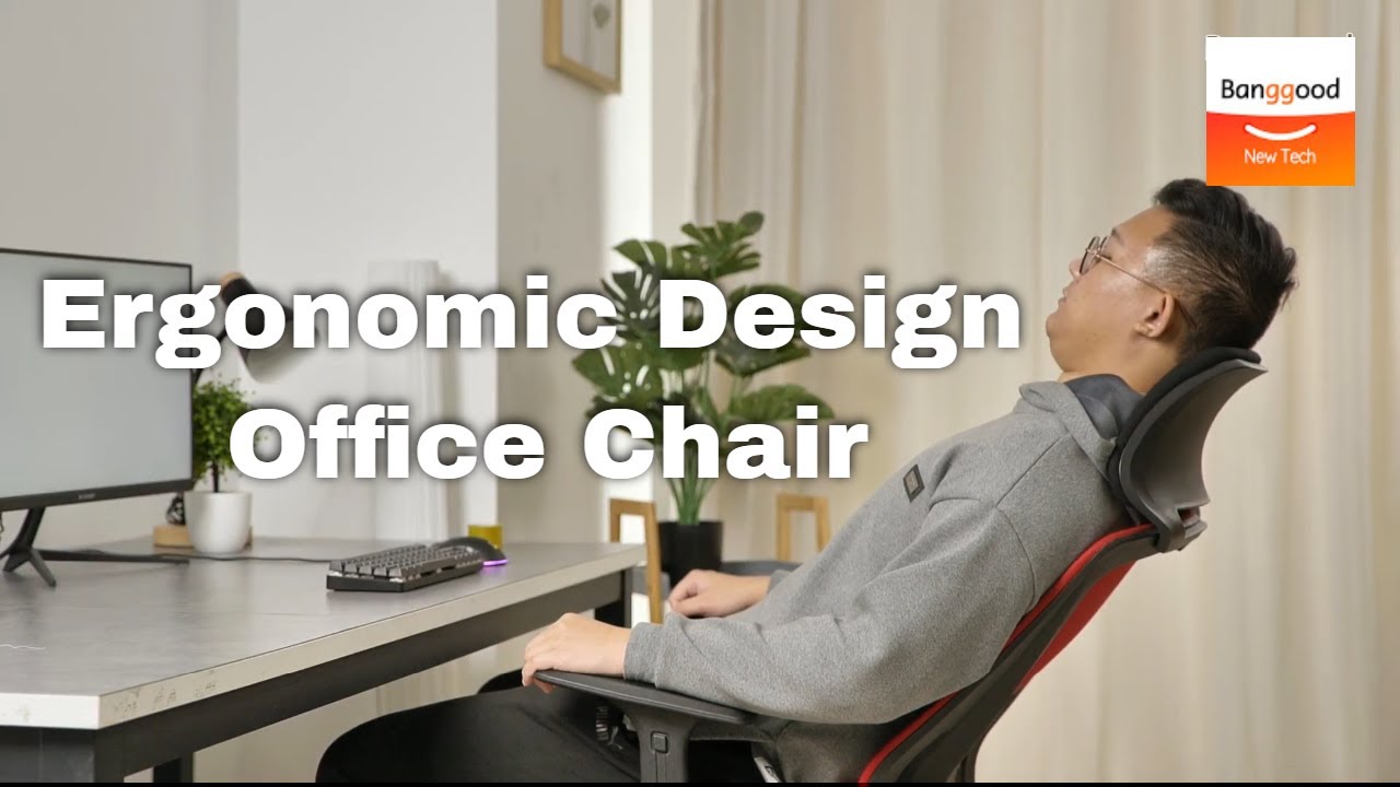 Douxlife DL-OC02 Ergonomic Design Office Chair - Banggood New Tech