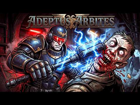 The Horrifying Life of an Adeptus Arbites Riot Squad in Warhammer 40K