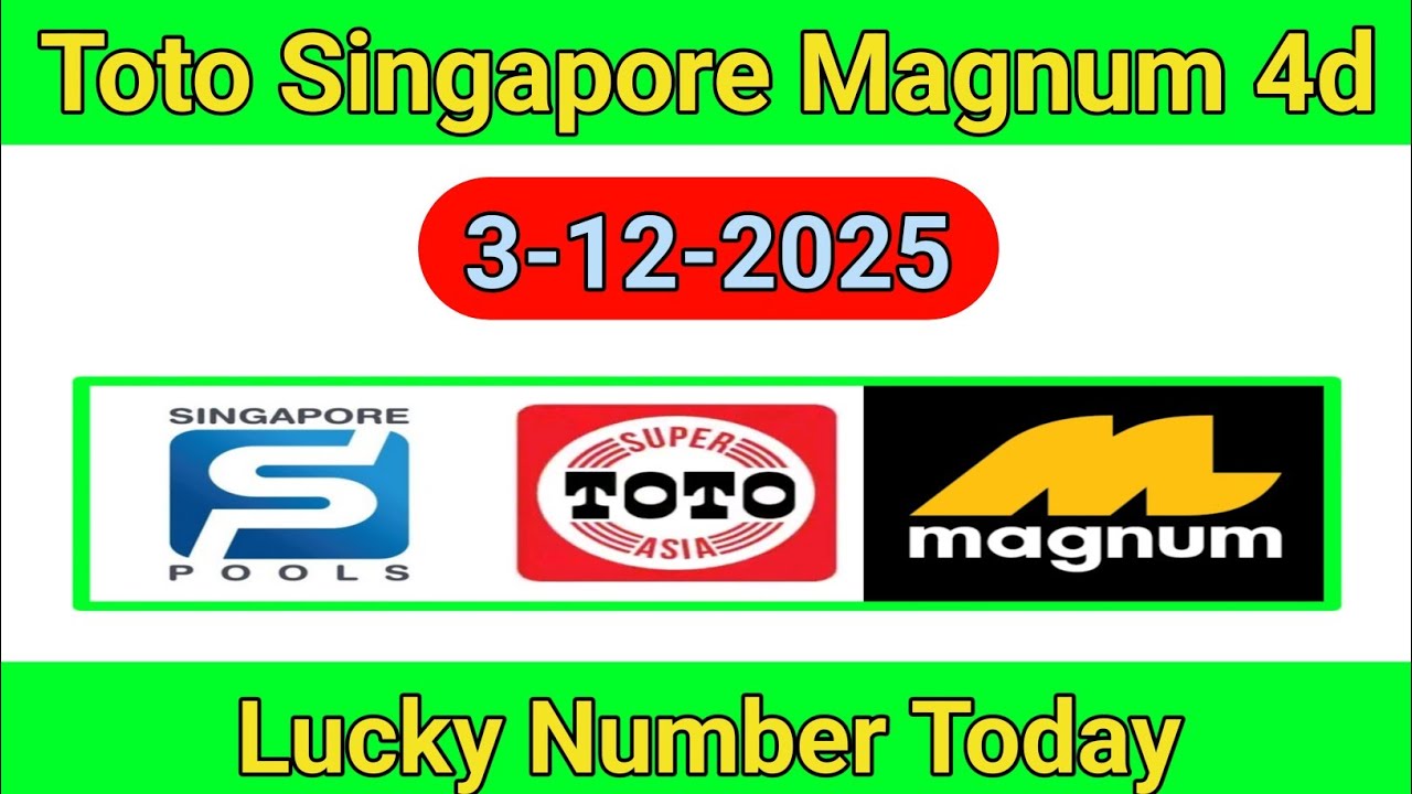 3-12-2025 Magnum Singapore Toto 4d Lucky Number Today || Magnum Toto  4d Prediction Number Today