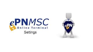 ePNOnline Terminal - Settings