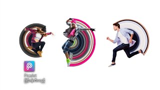 Circular Stretch Edit PicsArt