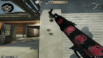 Glitched Wall on the new Grind Map in CSGO