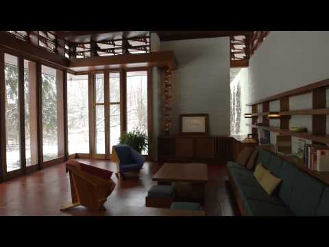 Video: Bazett House: Frank Lloyd Wright i det nordlige CA