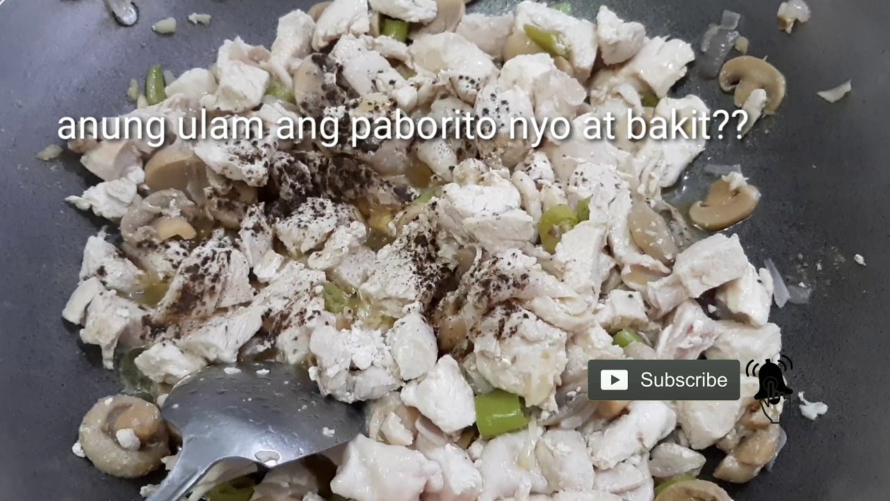 Chicken ala king - YouTube