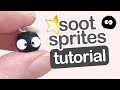 Studio Ghibli Inspired Soot Sprites  ♥  Polymer Clay Tutorial