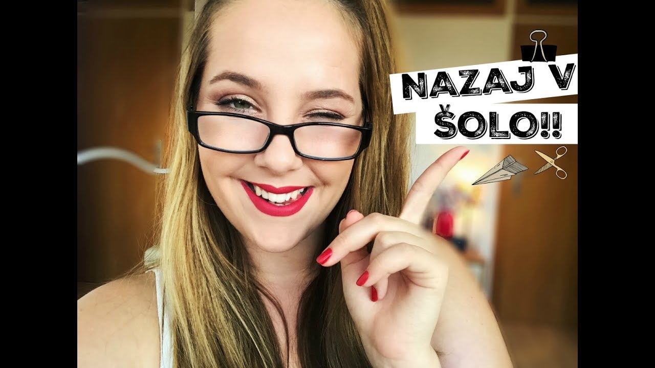NAZAJ V ŠOLO - Lepotni Trikci Za Šolske Klopi I Lana Spital Makeup