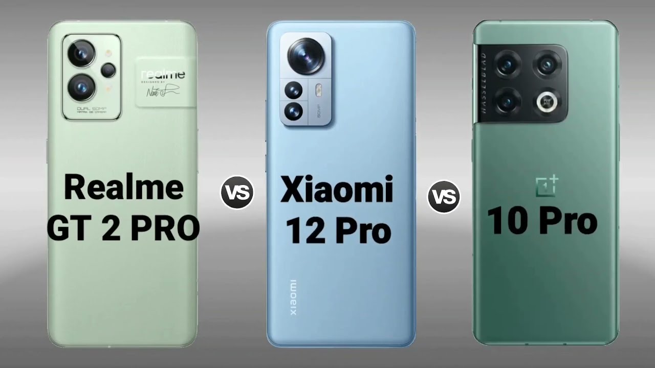 OnePlus 10 Pro vs Xiaomi 12 Pro vs Realme GT 2 Pro || price || specification || fullomparison