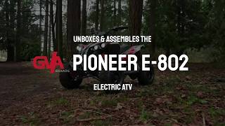 Pioneer e802 Electric ATV for Kids | Unboxing and Assembly