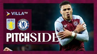 🥶 Morgan Rogers Scores AGAIN! | PITCHSIDE | Aston Villa 2-2 Chelsea
