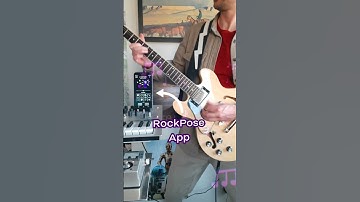 Free app for guitar video visual effects 🎶 RockPose #guitarsolo #guitarapp  #musica #rockpose